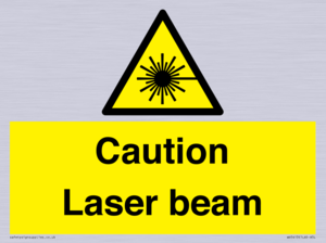 Caution Laser beam